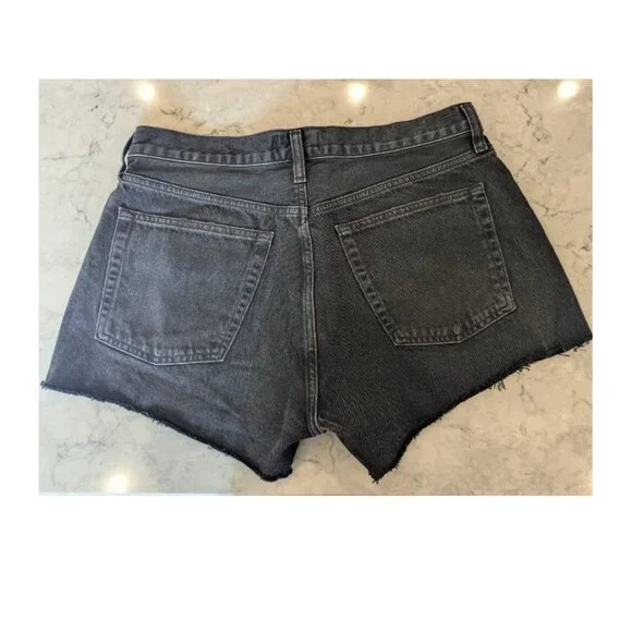 Agolde Parker Shorts - Black - Size 29 - Picture 10 of 10